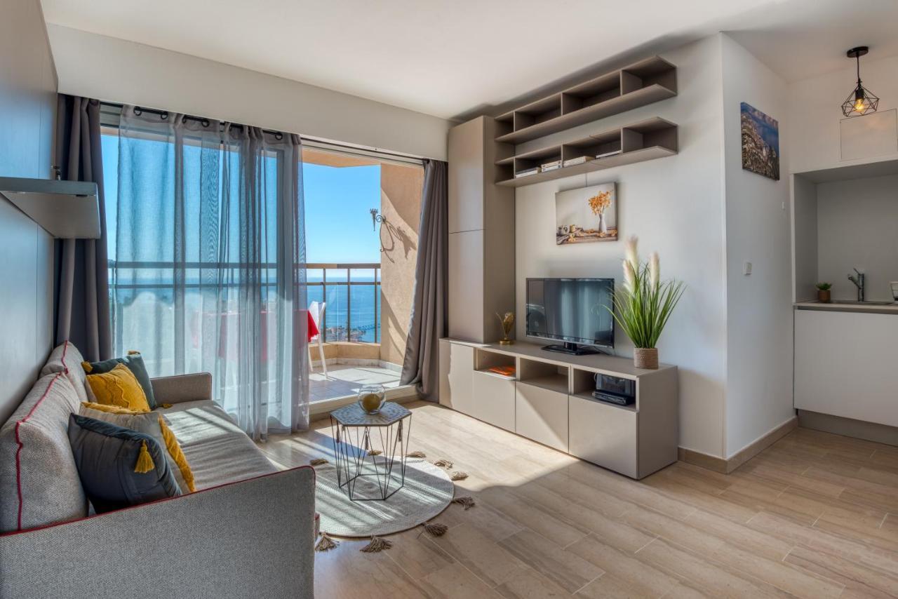 Апартаменты Monaco Sea View & Parking Босолей Экстерьер фото